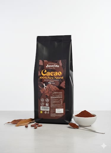 Cacao puro 100% natural JOSEFILLO 1 KG